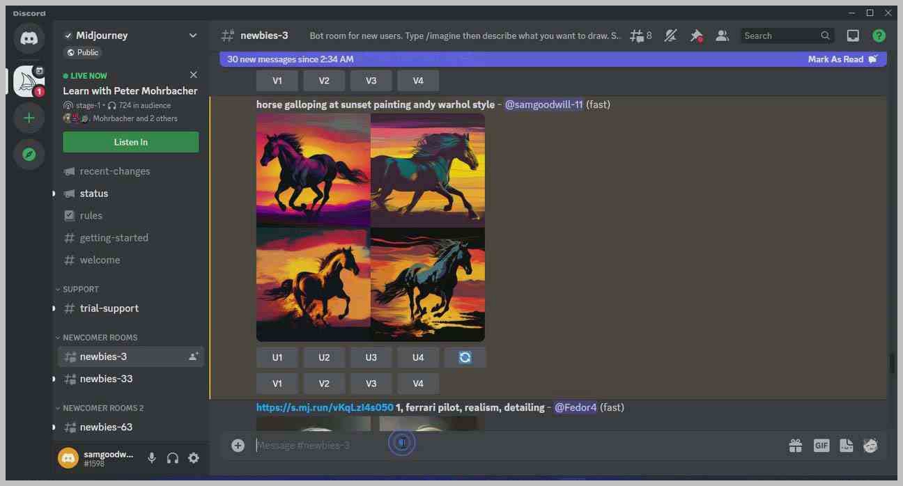 创意无限:Midjourney AI艺术图片完整教程解读