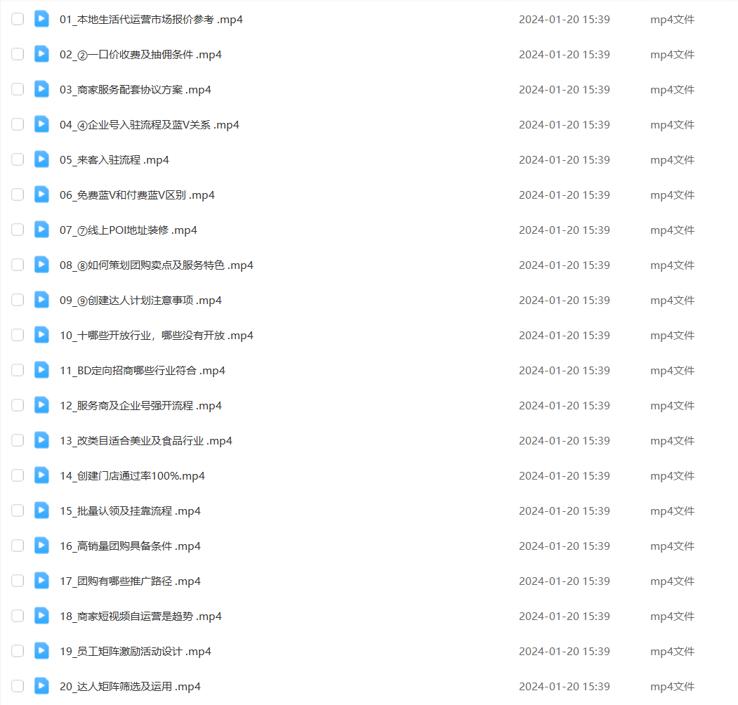 本地生活商家团购运营实操,看完课程即可实操团购运营