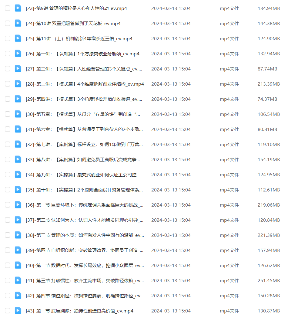 小红书3合1课程套装,用人观+错位竞争+自组制创业
