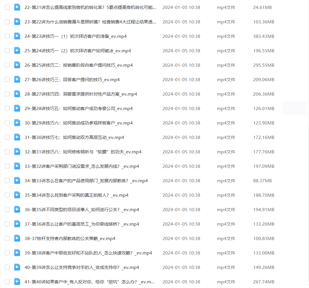 朱冠舟:30招打造销冠高成交力-企业管理精品视频课