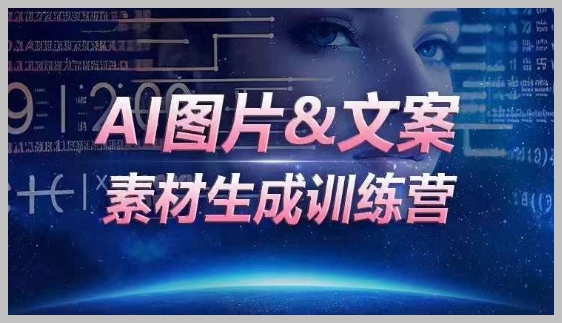 掌握秘诀:AI图片&文案素材生成训练营教你一键生成海量素材