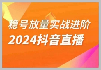 稳号放量实战进阶—2024抖音直播,直播间精细化运营的几大步骤