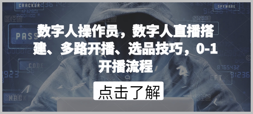 数字人直播搭建指南：轻松构建引人入胜的数字人直播间