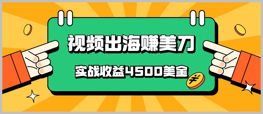 搬运国内爆款视频,轻松海外赚美刀,收入不再是梦想!