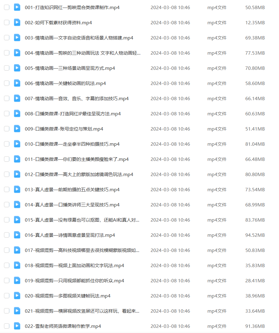 知识网红剪映微课，六大应用场景全学到，情境动画，囗播视频，AI虚拟数字人等