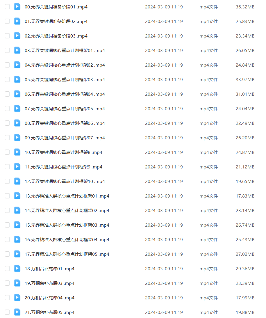 99节电商实操课运营+推广，电商新品从0打爆