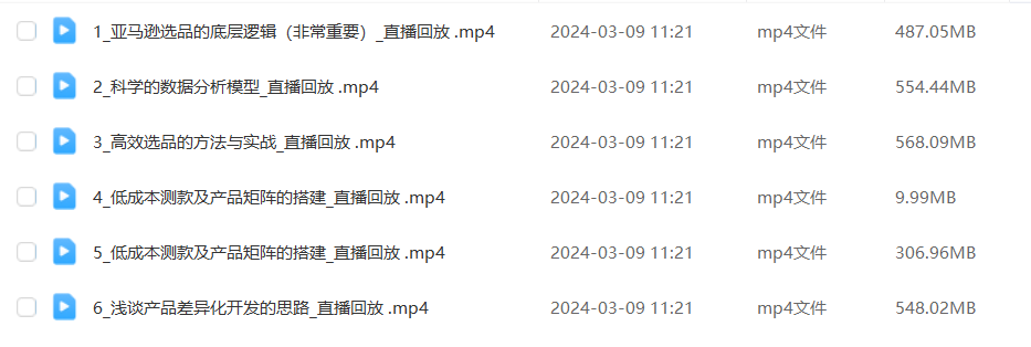 跨境电商选品课,从选品到底层逻辑到实战