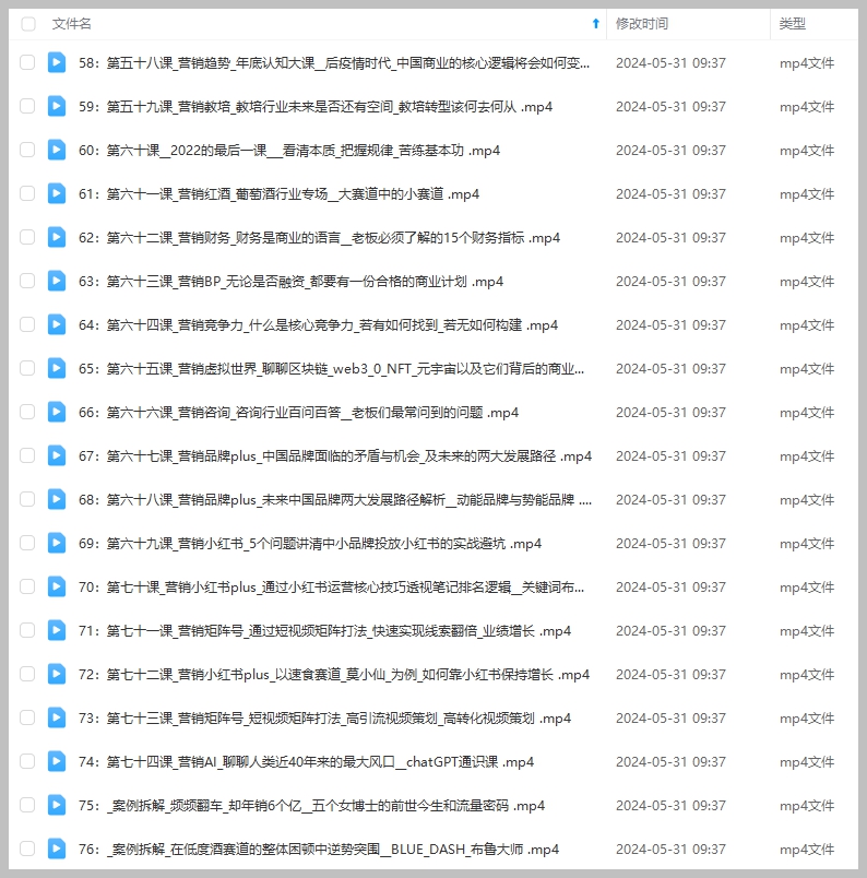 2024年5月版老A营销训练营：从实战出发，深掘营销本质