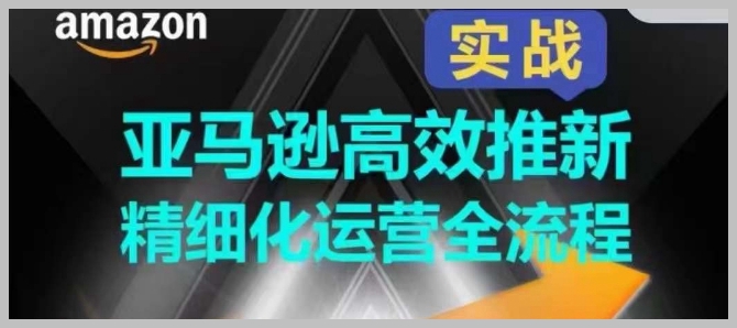 快速提升亚马逊产品排名：高效推新精细化运营全流程解析！