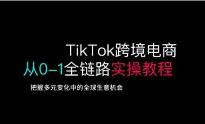 TikTok 电商运营全攻略：从基础到高阶的实战经验