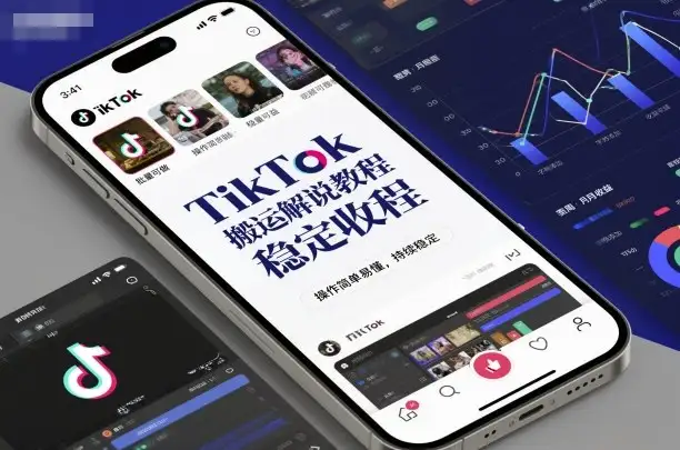 TikTok搬运解说教程：操作简单批量可做，稳定收益全攻略