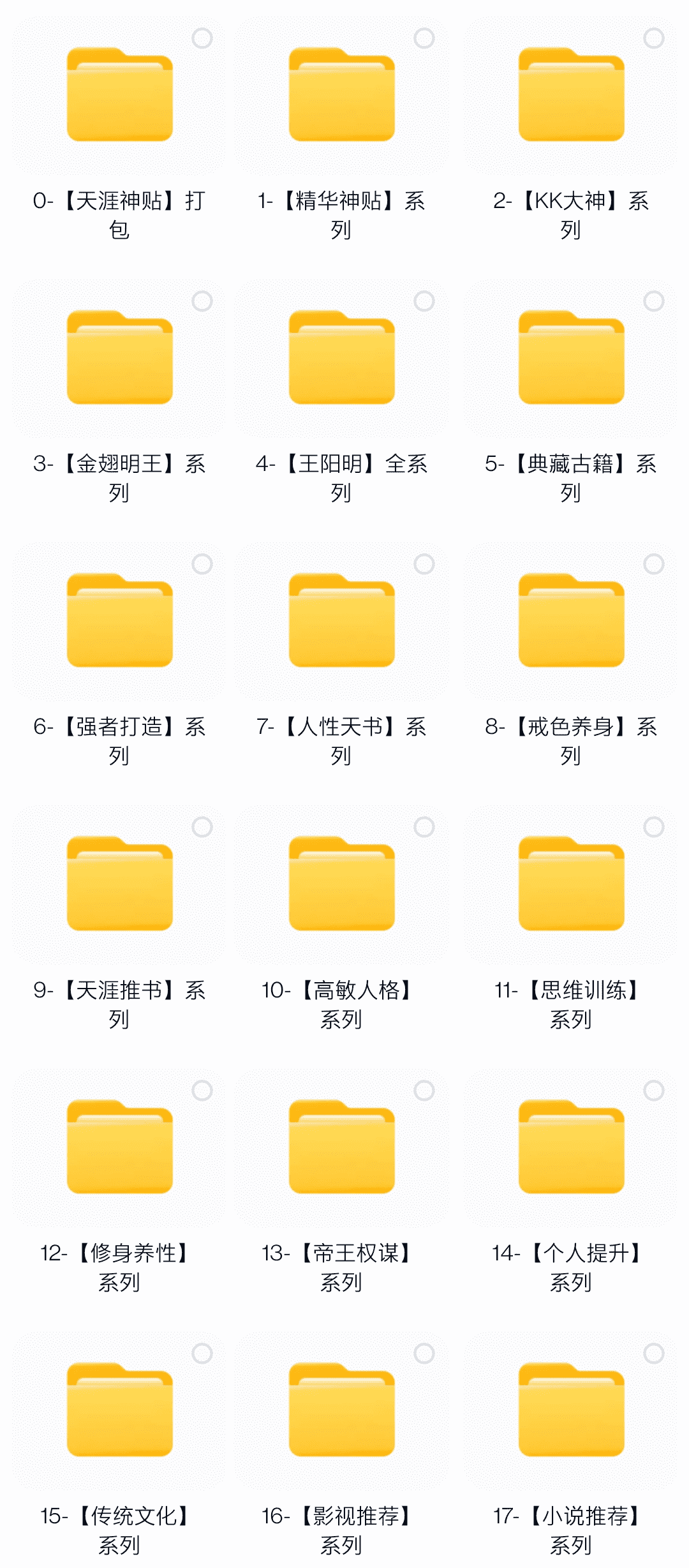 绝版神贴合集系列+人性权谋电子书系列