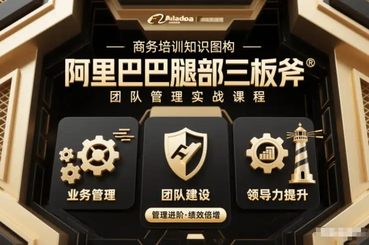 团队管理必学！阿里巴巴“腿部三板斧”课程来了
