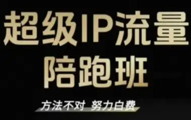 阿昱老师超级IP陪跑班！打造个人IP，引爆流量变现