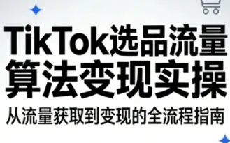 TikTok赚钱秘籍!选品、蹭流量、搞变现,一套完整实操教程,小白也能快速上手!